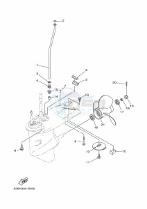 40VMHO drawing PROPELLER-HOUSING-AND-TRANSMISSION-2