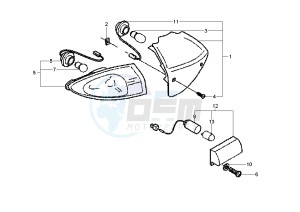 Fly 125 drawing Taillight