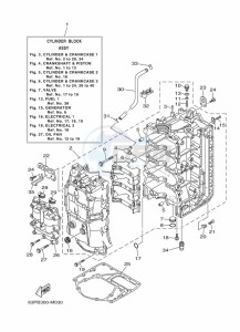 F150AETX drawing CYLINDER--CRANKCASE-1