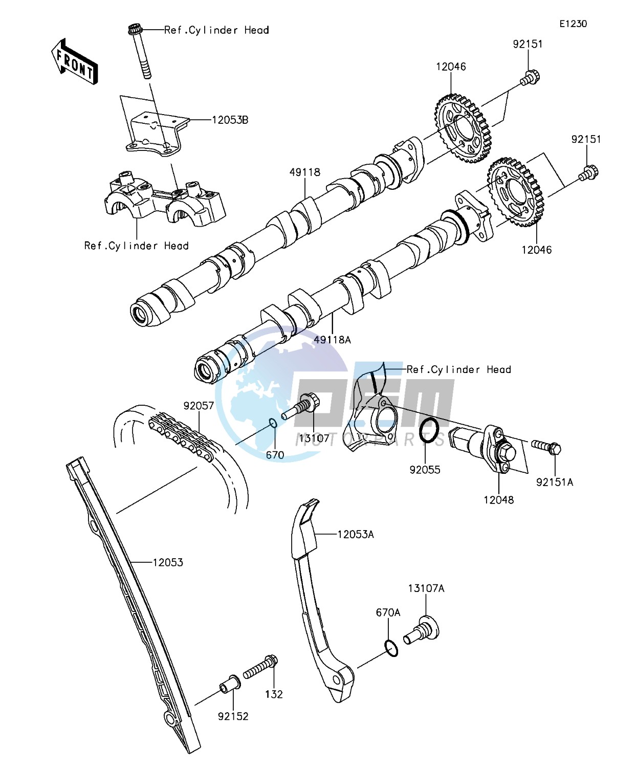 Camshaft(s)/Tensioner