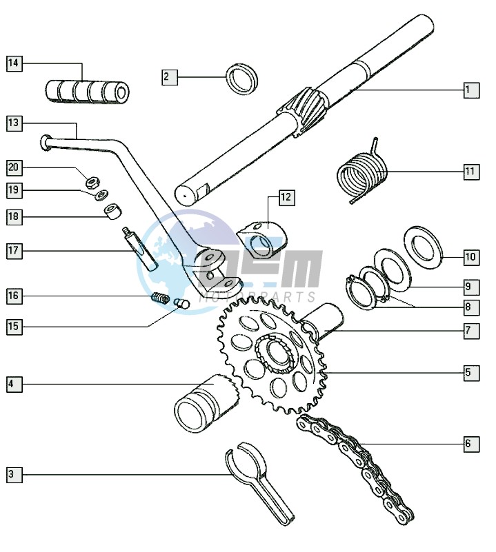 Starter mechanism