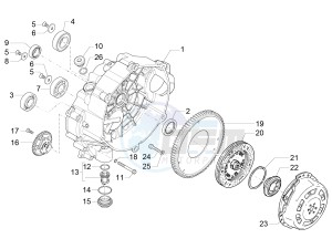 V7 II Racer ABS 750 drawing Clutch I