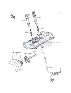 VULCAN_S_ABS EN650BFF XX (EU ME A(FRICA) drawing Ignition System