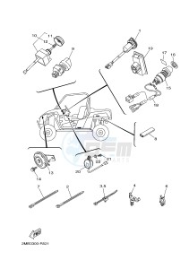 YXE700E YXE70WPAH WOLVERINE R-SPEC EPS (BW12) drawing ELECTRICAL 2