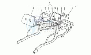 Nevada 350 drawing Luggage rack