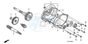 PES125R9 France - (F / CMF STC) drawing TRANSMISSION