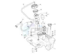 S 125 4T 2V E3 Taiwan drawing Fuel Tank