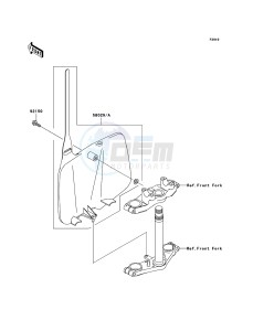 KLX110 KLX110-A4 EU drawing Accessory