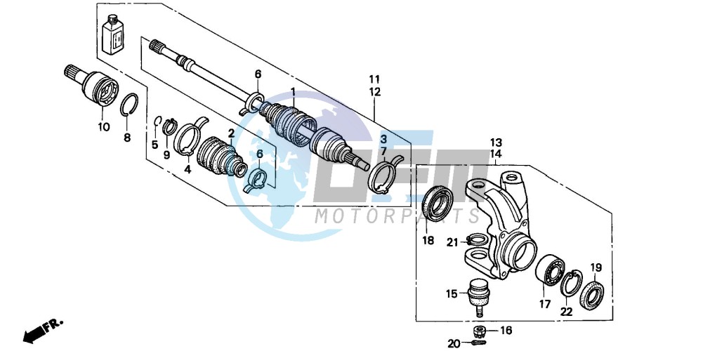 KNUCKLE (4WD)