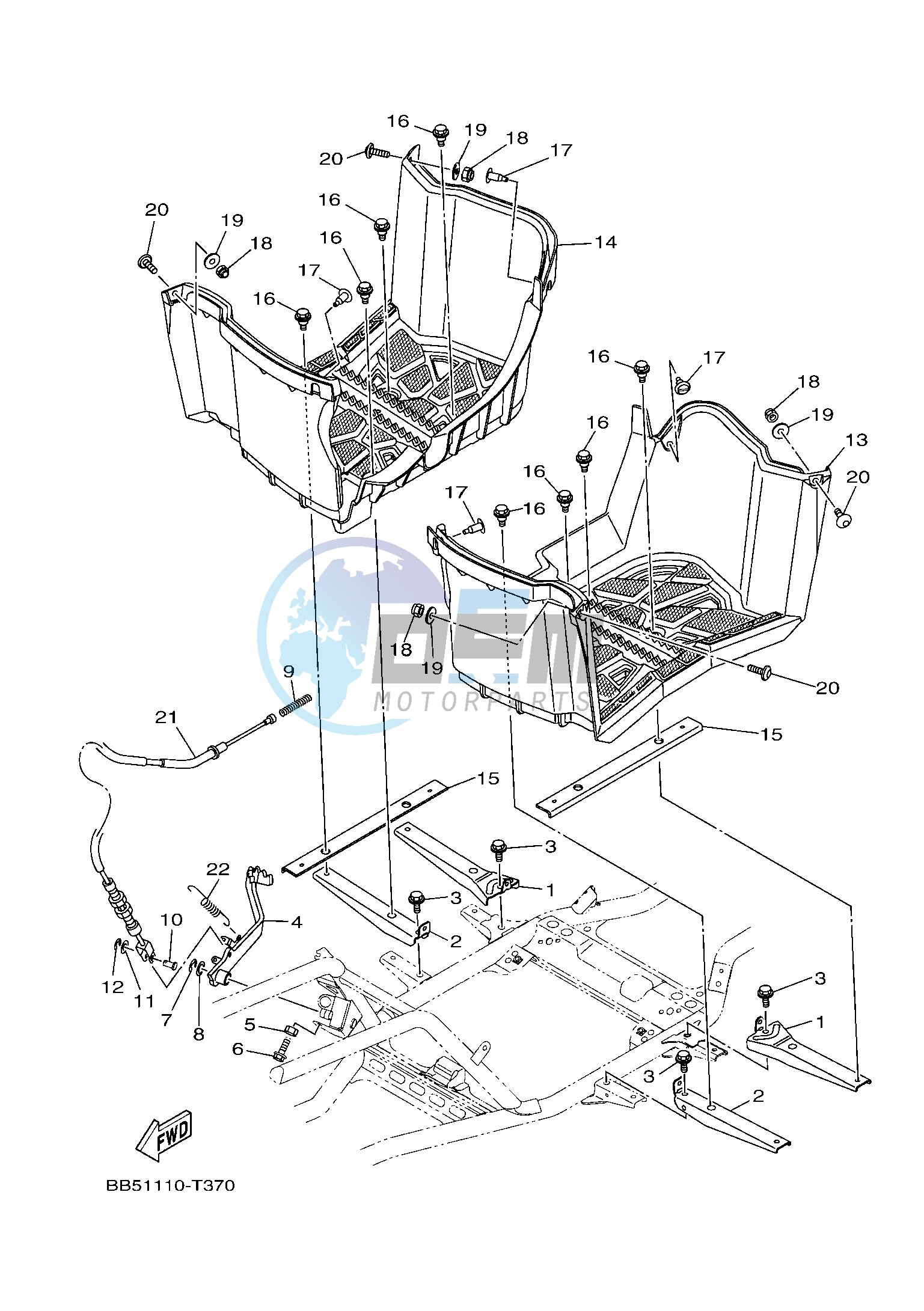 STAND & FOOTREST