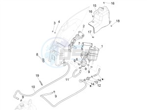 MP3 300 YOURBAN LT RL-SPORT NOABS E4 (EMEA) drawing Anti-percolation system