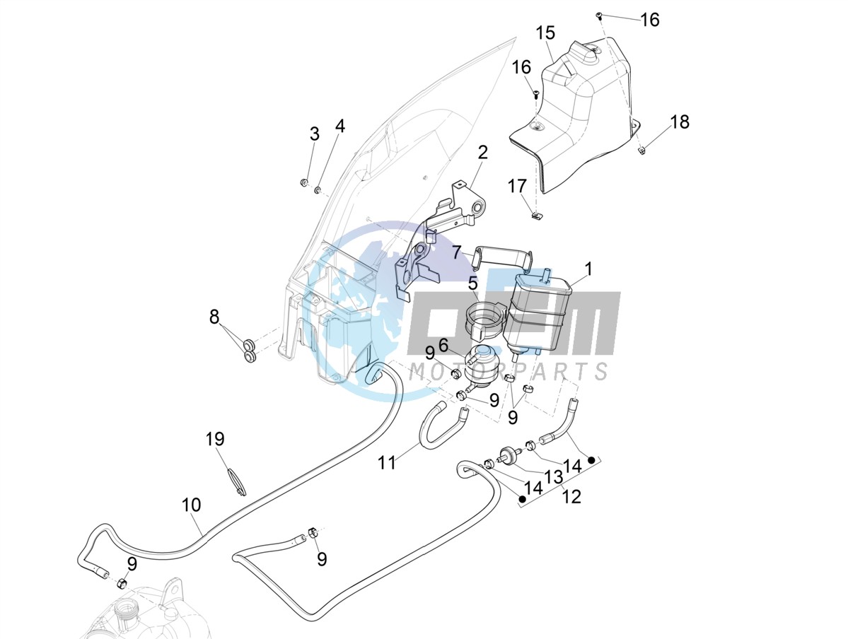 Anti-percolation system