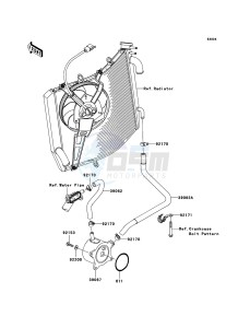 ZZR1400 ZX1400A7F FR GB XX (EU ME A(FRICA) drawing Oil Cooler