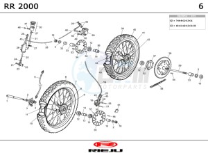 RR-50-RED drawing WHEEL - BRAKES