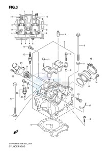 LT-R450 (E28-E33) drawing CYLINDER HEAD