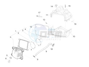 Liberty 50 4T PTT NEXIVE drawing Cylinder head cover