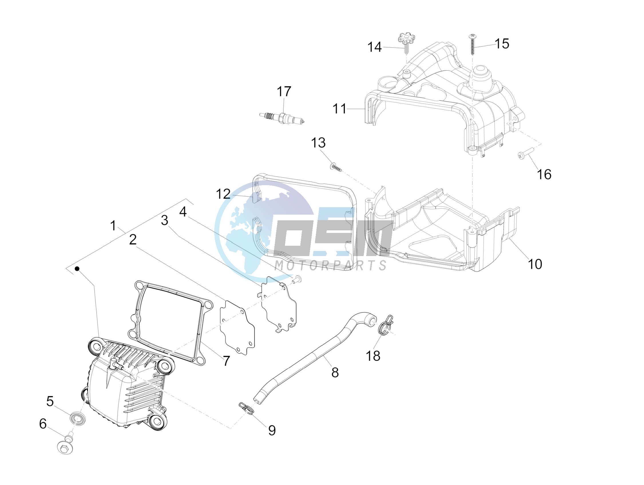 Cylinder head cover