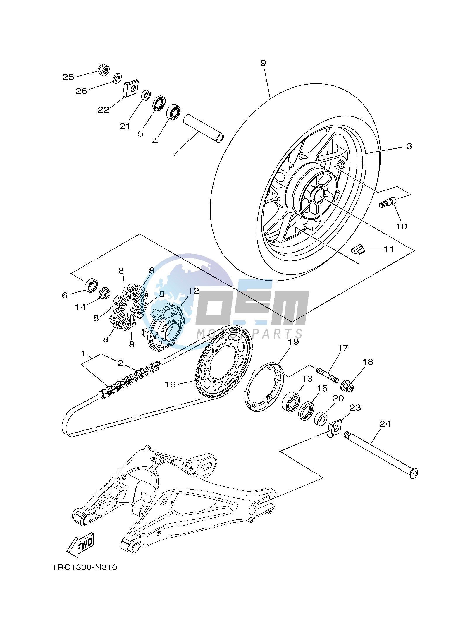 REAR WHEEL