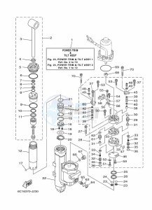 FT50GETL drawing POWER-TILT-ASSEMBLY-1