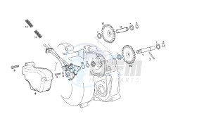 SENDA SM DRD RACING LTD - 50 CC VTHSR2D2B EU2 drawing OIL PUMP