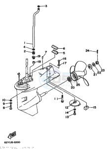 FT50B drawing LOWER-CASING-x-DRIVE-2