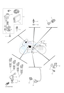 YZF-R1 998 R1 (2CRJ 2CRK) drawing ELECTRICAL 1