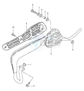 PV50 (E15) drawing MUFFLER