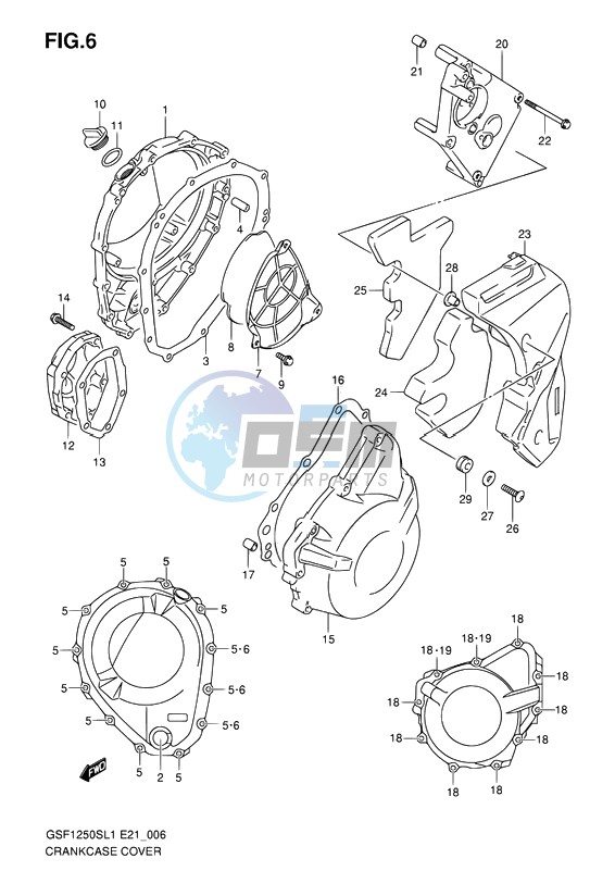 CRANKCASE COVER