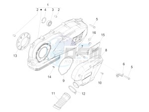 Sprint iGET 125 4T 3V ABS (EMEA) drawing Crankcase cover - Crankcase cooling