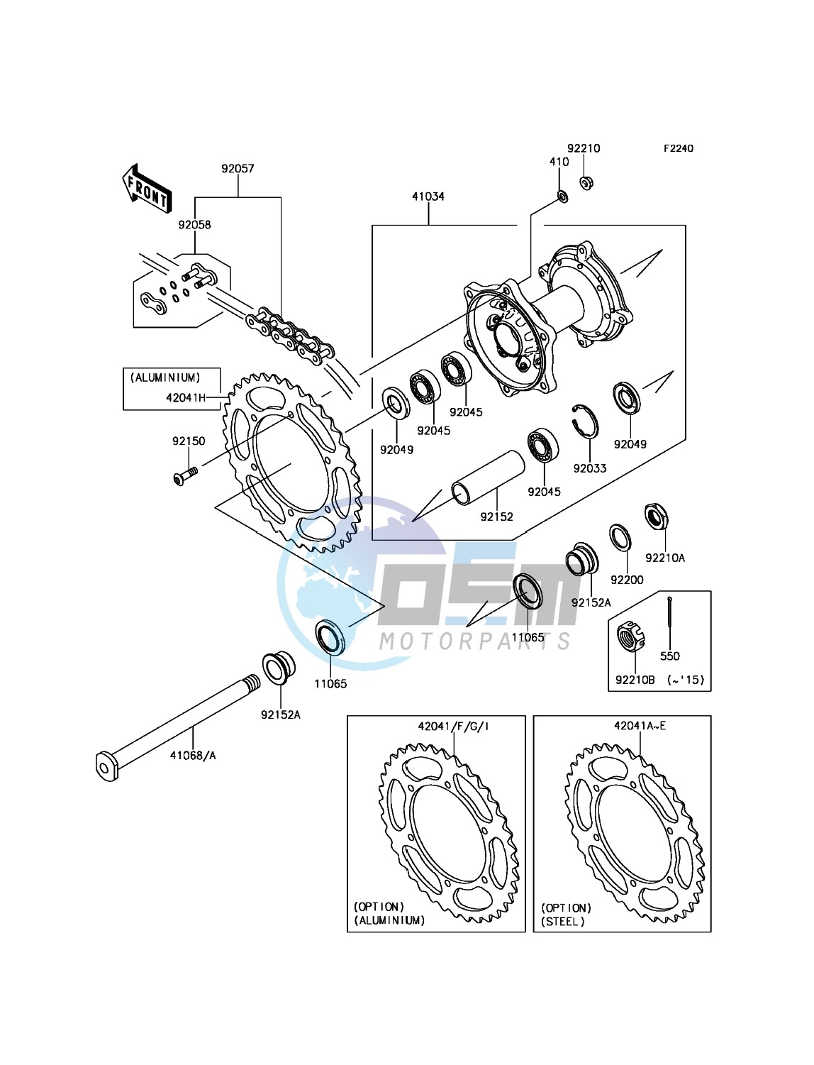 Rear Hub