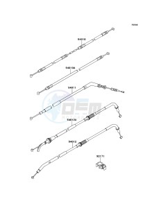 Z750 ABS ZR750MCF UF (UK FA) XX (EU ME A(FRICA) drawing Cables