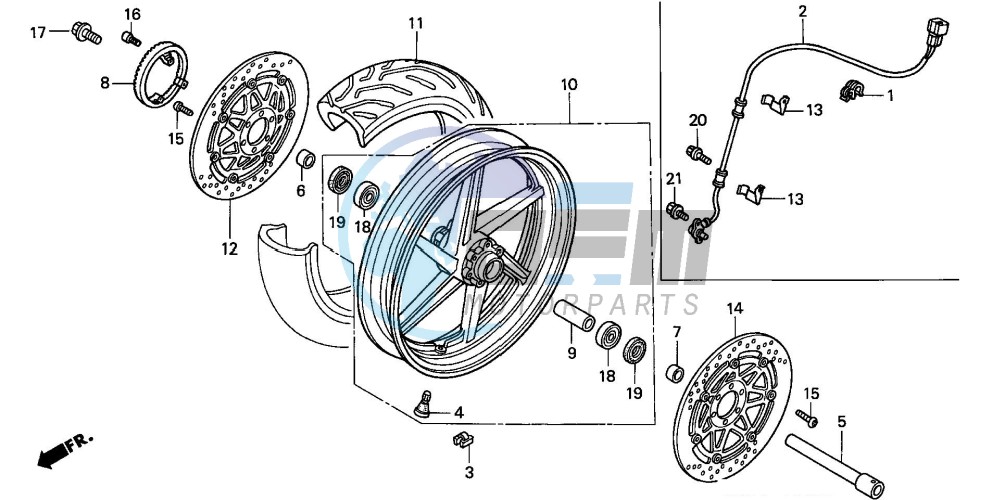 FRONT WHEEL