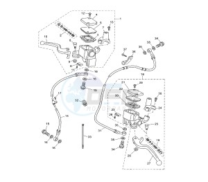 YP R BLACK X-MAX 250 drawing MASTER CYLINDER