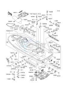 JT 1500 A [STX-15F] (A6F-A9F) A8F drawing HULL -- A6F - A8F- -