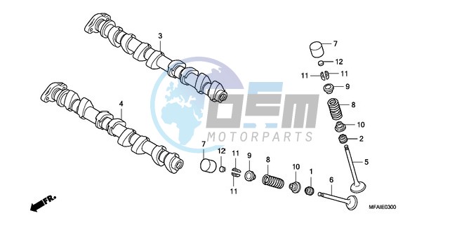 CAMSHAFT/VALVE