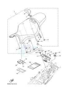 MTN1000 MT-10 (B67D) drawing SEAT