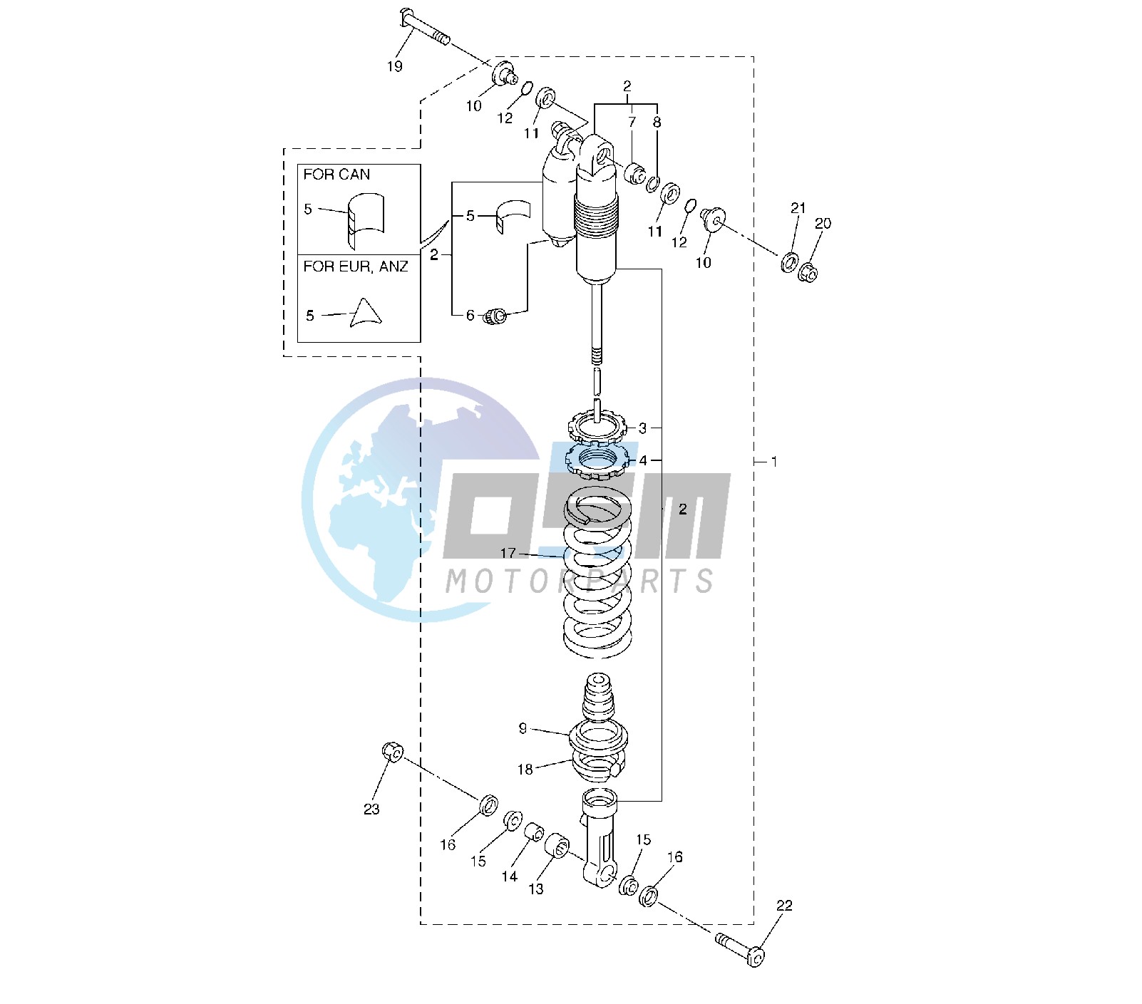 REAR SHOCK ABSORBER