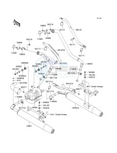 VN 1600 D [VULCAN 1600 NOMAD] (D6F-D8FA) D6F drawing MUFFLER-- S- -