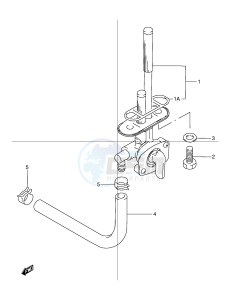 TU125 (E2) drawing FUEL COCK