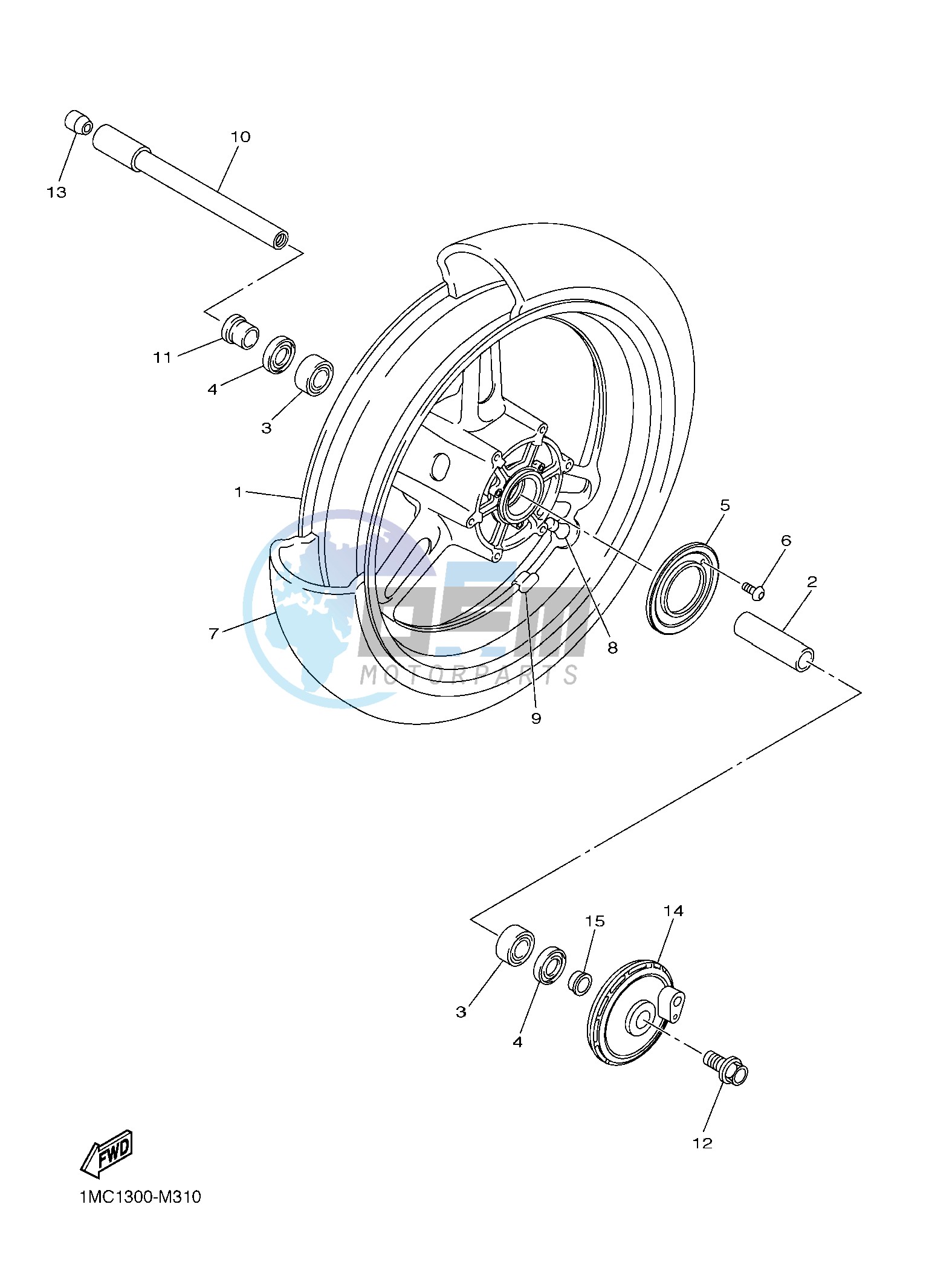 FRONT WHEEL