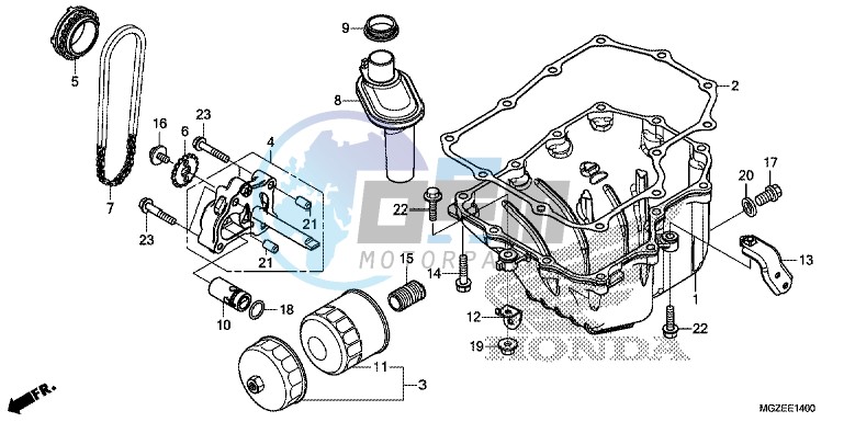 OIL PAN/ OIL PUMP