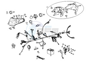 ATLANTIS LC - 50 cc drawing ELECTRICAL DEVICES