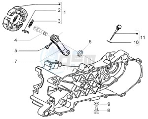 LX 50 2T drawing Brake lever