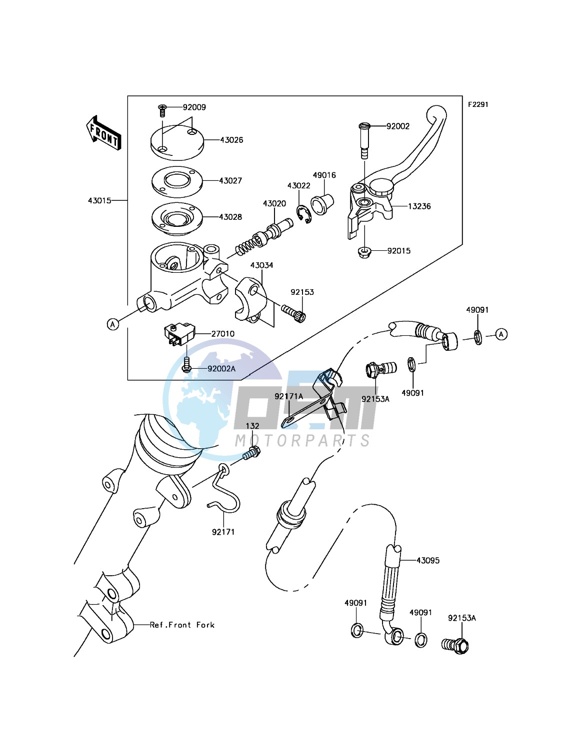 Front Master Cylinder