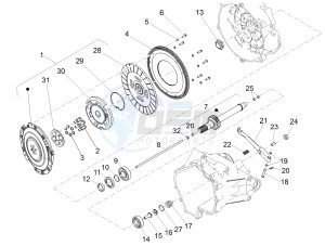 V7 III Racer 750 e4 (EMEA) drawing Clutch