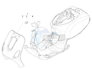 LXV 150 4T 3V E3 (APAC) (CN, RI, VT) drawing Frame/bodywork