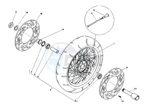 NAVIGATOR 1000 drawing FRONT WHEEL