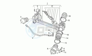 V 11 1100 Sport - Mandello Sport/Mandello drawing Throttle body