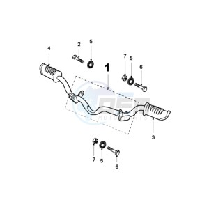 FOX LN BN drawing FOOT SUPPORT