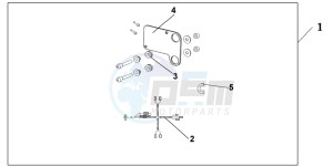 NT700VA drawing HEATED GRIP ATTACHMENT